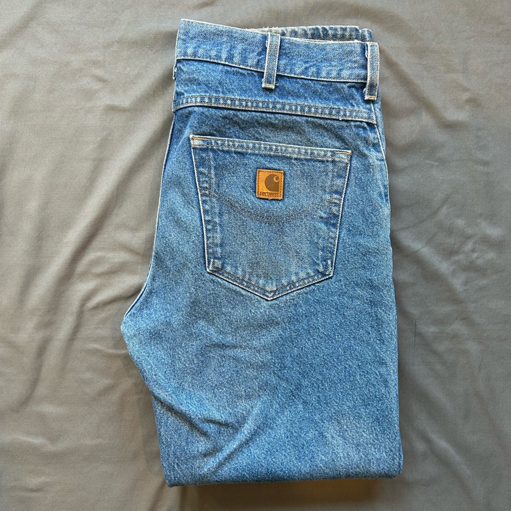 Vintage Carhartt Denim Work Jeans